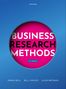 "BUSINESS RESEARCH METHODS", "7th edition", Autoren: Emma Bell, Bill Harley, Alan Bryman. Blauer Hintergrund, pinker Kreis.