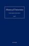 Mordechai Feingold: History of Universities: XXXVIII/1, Buch