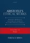 Terence Irwin: Aristotle's Ethical Works Magna Moralia, Eudemian Ethics, Nicomachean Ethics, Buch