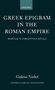 Gideon Nisbet: Greek Epigram in the Roman Empire, Buch