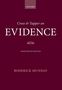Roderick Munday: Cross & Tapper on Evidence, Buch