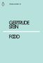 "Penguin Modern: 08", "Gertrude Stein", "Food". Helles, minimalistisches Design mit kleinem Pinguin-Logo.