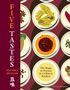 "FIVE TASTES" und "The Magic of Flavour in a Chinese Kitchen" auf buntem Hintergrund mit Gewürzabbildungen.