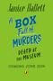"Janice Hallett, A Box Full of Murders, Death at the Museum, Coming June 2026." Grüner Hintergrund, gelbes Logo unten.