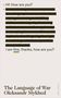 Oleksandr Mykhed: The Language of War, Buch