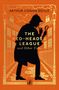Titel: The Red-Headed League and Other Tales. Silhouette eines Detektivs mit Lupe auf orangefarbenem Hintergrund., Buch