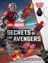 „LEGO Marvel Secrets of the Avengers“ mit Figuren von Iron Man, Spider-Man und anderen Helden in Lego-Form.