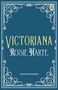 "Victoriana", "Rosie Harte", "Cover to be revealed"; verziert mit floralen Rahmen und einem Wappen in der Ecke.