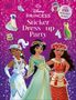 Dk: Disney Princess Dress Up Sticker Book, Buch