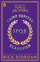 Logo eines Buchcovers mit den Texten:

- "FROM THE WORLD OF PERCY JACKSON"
- "CAMP JUPITER CLASSIFIED"
- "SPQR"
- "THE NUMBER ONE BESTSELLER RICK RIORDAN", Buch