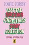 "Katie Kirby, Lottie Brooks Christmas Story Collection, Coming Autumn 2026." Illustration mit rosa Hintergrund und Pinguin-Logo.