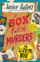 Janice Hallett, "A Box Full of Murders: The Puzzle Book." Veröffentlichung: Oktober 2026. Unten ein kleines Pinguin-Logo., Buch