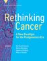 „Rethinking Cancer: A New Paradigm for the Postgenomics Era“. Herausgeber: Bernard Strauss, Marta Bertolaso, u.a. Links ein violettes Muster., Buch
