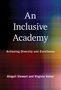 "An Inclusive Academy: Achieving Diversity and Excellence." Autoren: Abigail Stewart und Virginia Valian. Bunte, unscharfe Farbverläufe.