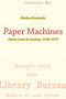 Markus Krajewski: Paper Machines, Buch