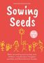 "Sowing Seeds, Book 5" oben. Kindliche Zeichnung von Figuren und Blume darunter. Text zu Bibelerzählungen und Gottesdienst., Buch