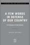 Robert Hilburn: A Few Words in Defense of Our Country, Buch