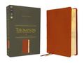 Zondervan: Esv, Thompson Chain-Reference Bible, Genuine Leather, Calfskin, Tan, Red Letter, Buch