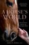 "A Horse's World" von Janet L. Jones, PhD. Ein Pferd wird von einer Hand am Maul gestreichelt.