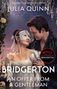"Bridgerton: An Offer from a Gentleman; Netflix-Inspiration. Eine Frau in Ballkleid und Maske neben einem Mann unter Blumen.", Buch