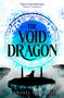 „Truly enchanting“ - TRUDI CANAVAN. „THE VOID DRAGON“ in großen Buchstaben. Illustration: Person auf schwebender Insel., Buch
