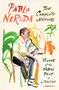 "Pablo Neruda", "The Complete Memoirs", "Winner of the Nobel Prize in Literature". Illustration eines sitzenden Mannes.