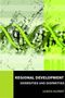 „REGIONAL DEVELOPMENT: DIVERSITIES AND DISPARITIES“ von Ulrich Hilpert. Grünes und schwarzes abstraktes Design., Buch