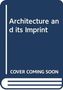 „Architecture and its Imprint“, „COVER COMING SOON“, blaues Buchcover mit weißer Textgrafik.