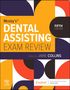 Auf farbenfrohem Hintergrund steht "Mosby's Dental Assisting Exam Review, Fifth Edition, Edited by Jamie Collins"., Buch