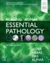 "Robbins & Kumar Essential Pathology, Second Edition. Hintergrund in Grün mit mikroskopischen Zellbildern. Autoren: Aster, Abbas, Das, Kumar.", Buch