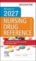 Text: "Mosby's 2027 Nursing Drug Reference 40th Edition. Administer drugs safely, accurately, and professionally."  
Bunte Tabletten., Buch