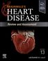 "Braunwald’s Heart Disease: Review and Assessment", Edition 13, Leonard S. Lilly. Anatomisches Herz auf schwarzem Hintergrund., Buch