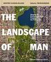 „THE LANDSCAPE OF MAN“ bedeckt eine Luftaufnahme eines großen Parks, umgeben von Stadtgebäuden., Buch