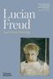 "Lucian Freud" von Lawrence Gowing. Zitat oben rechts. Darunter Illustration eines Mannes mit blonden Locken und ernstem Blick., Buch