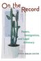 Susan Bibler Coutin: On the Record, Buch