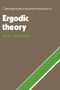 Karl Petersen: Ergodic Theory, Buch