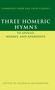 Nicholas Richardson: Three Homeric Hymns, Buch