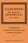 J. B. Hall: Claudian, Buch