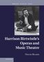 David Beard: Harrison Birtwistle's Operas and Music Theatre, Buch