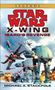 Text: "Legends Star Wars X-Wing Isard's Revenge Michael A. Stackpole." Illustration von Raumschiffen und AT-ATs in einer Schlacht.
