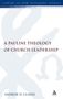 Andrew Clarke: Pauline Theology of Church Leadership, Buch