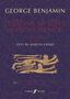 George Benjamin (geb. 1960): Benjamin, G: Lessons in Love and Violence, Noten