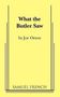 Joe Orton: What the Butler Saw, Buch