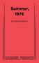 David Auburn: Summer, 1976, Buch