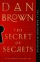 "THE #1 WORLDWIDE BESTSELLER", "THE SECRET OF SECRETS". Roter Hintergrund mit einem schwarzen Schlüsselloch und goldenen Strahlen., Buch