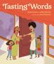 "Tasting Words", Dezh Azaad und Nelly Buchet. Zwei Frauen und zwei Mädchen begrüßen sich freundlich an einer Tür., Buch