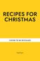 "RECIPES FOR CHRISTMAS" und "COVER TO BE REVEALED" auf gelbem Hintergrund, darunter "hamlyn".