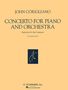 John Corigliano (geb. 1938): Piano Concerto: Piano Duet, Noten