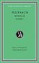 "LOEB CLASSICAL LIBRARY. PLUTARCH MORALIA VOLUME I. WILLIAM H. RACE. Grünes Cover mit dekorativem Rahmen und einem Emblem.", Buch