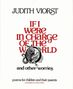 Judith Viorst: If I Were in Charge of the World and Other Worries, Buch